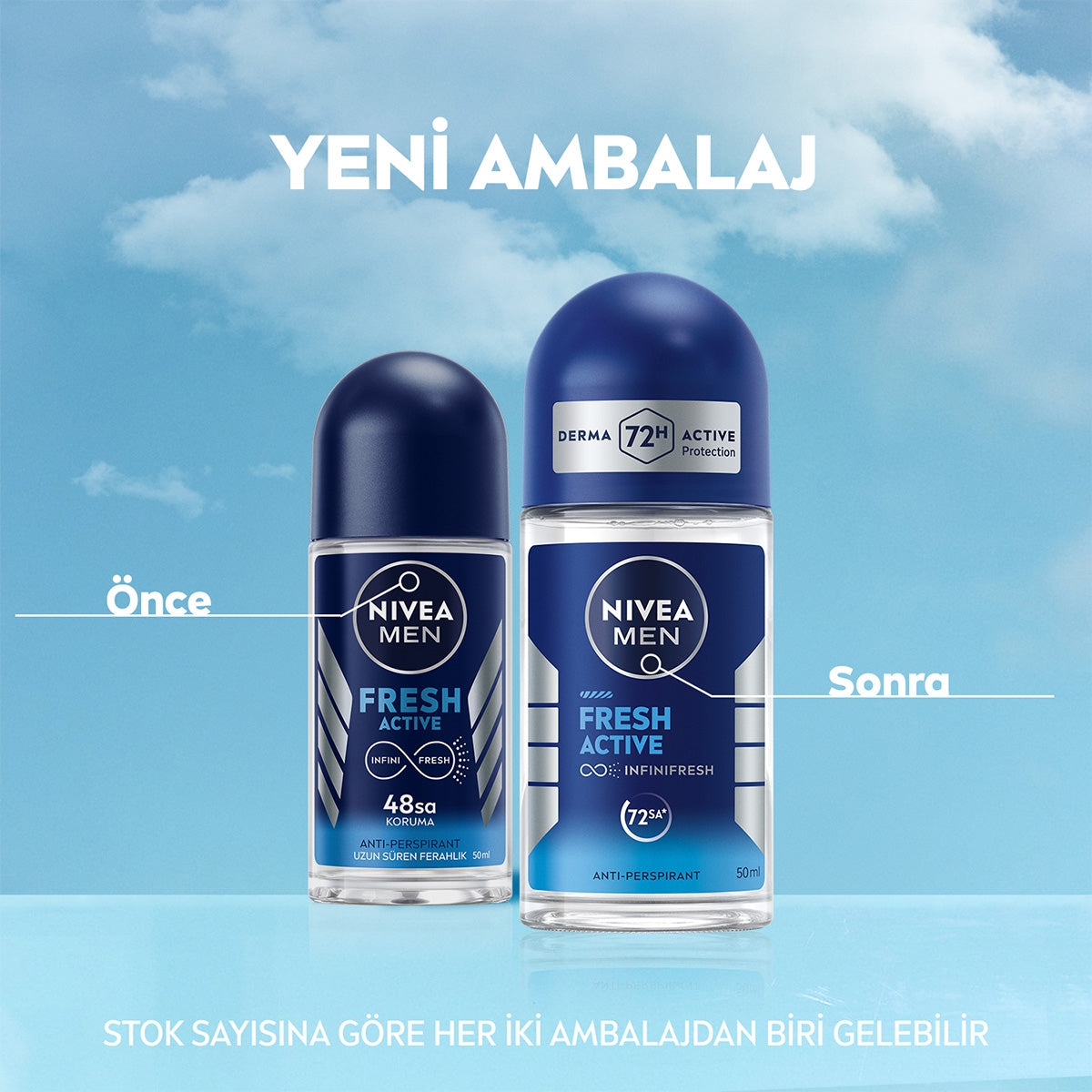 Fresh Erkek Roll-On 50 ml