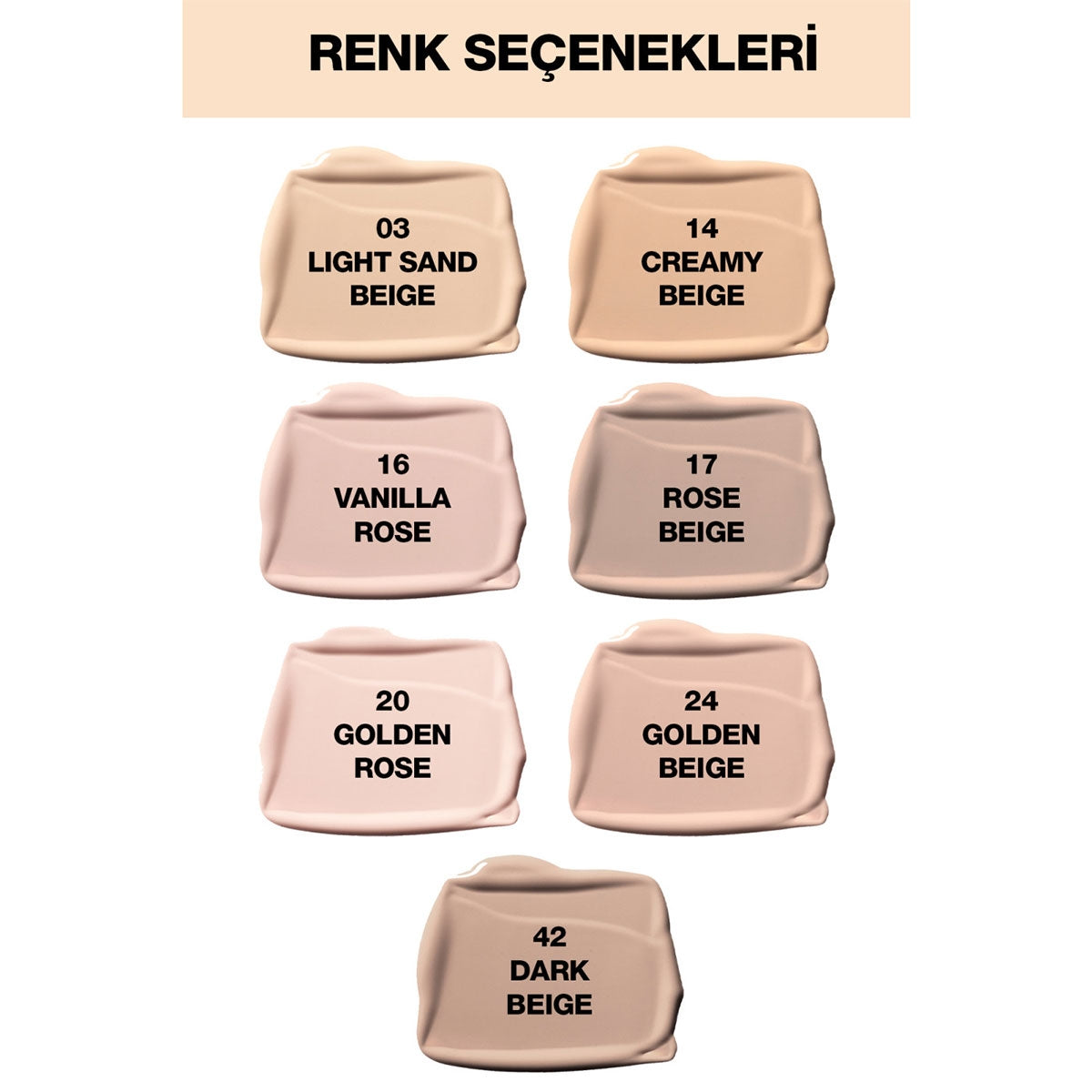 Fondöten Affinitone 03 Light Beige