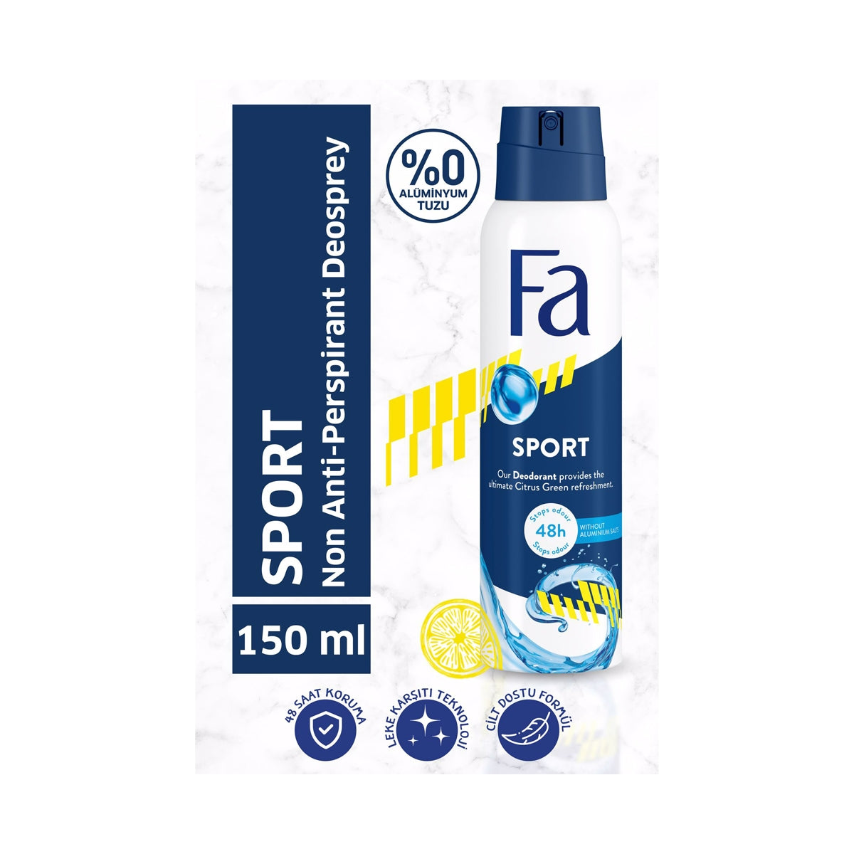 Sport Erkek Deo Sprey 150 ml