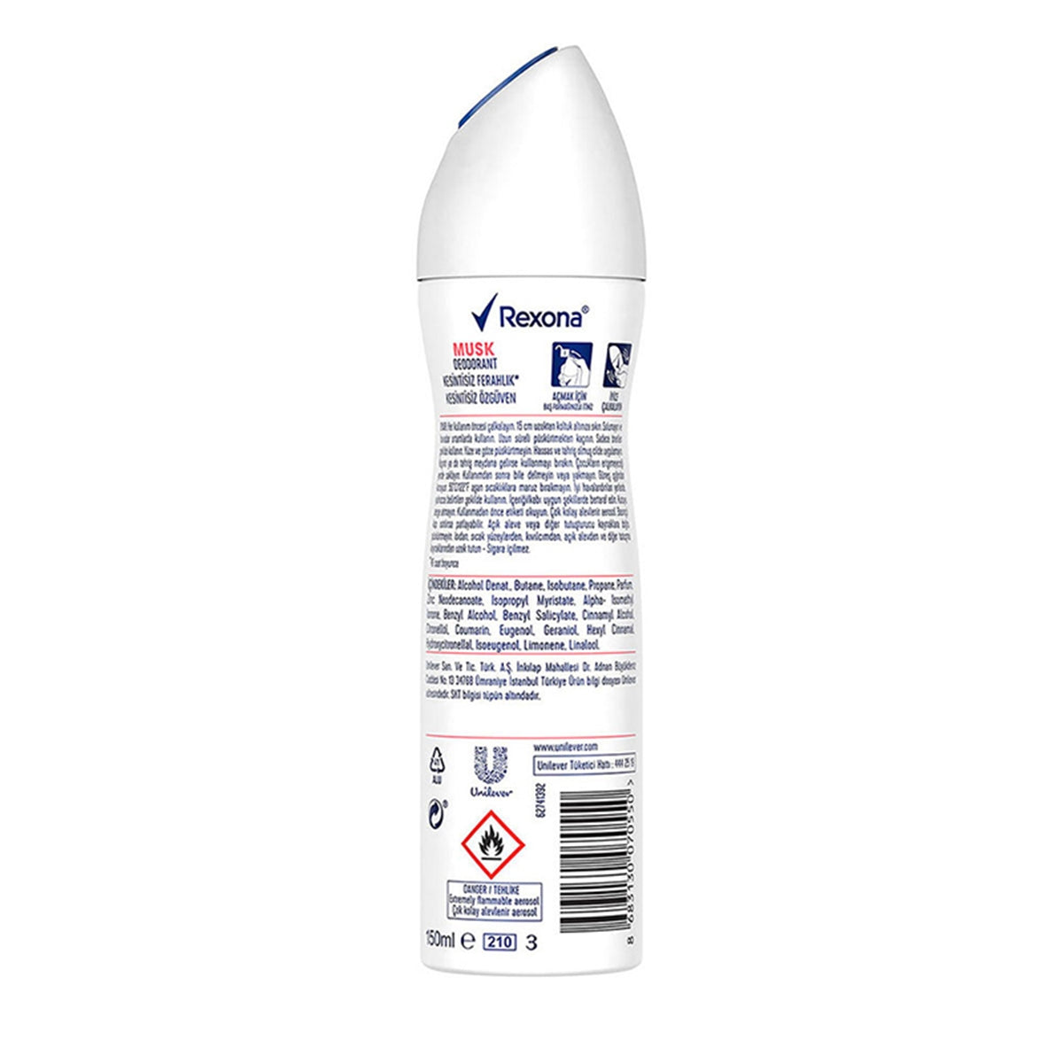 Kadın Deodorant Sprey Musk 150 ml