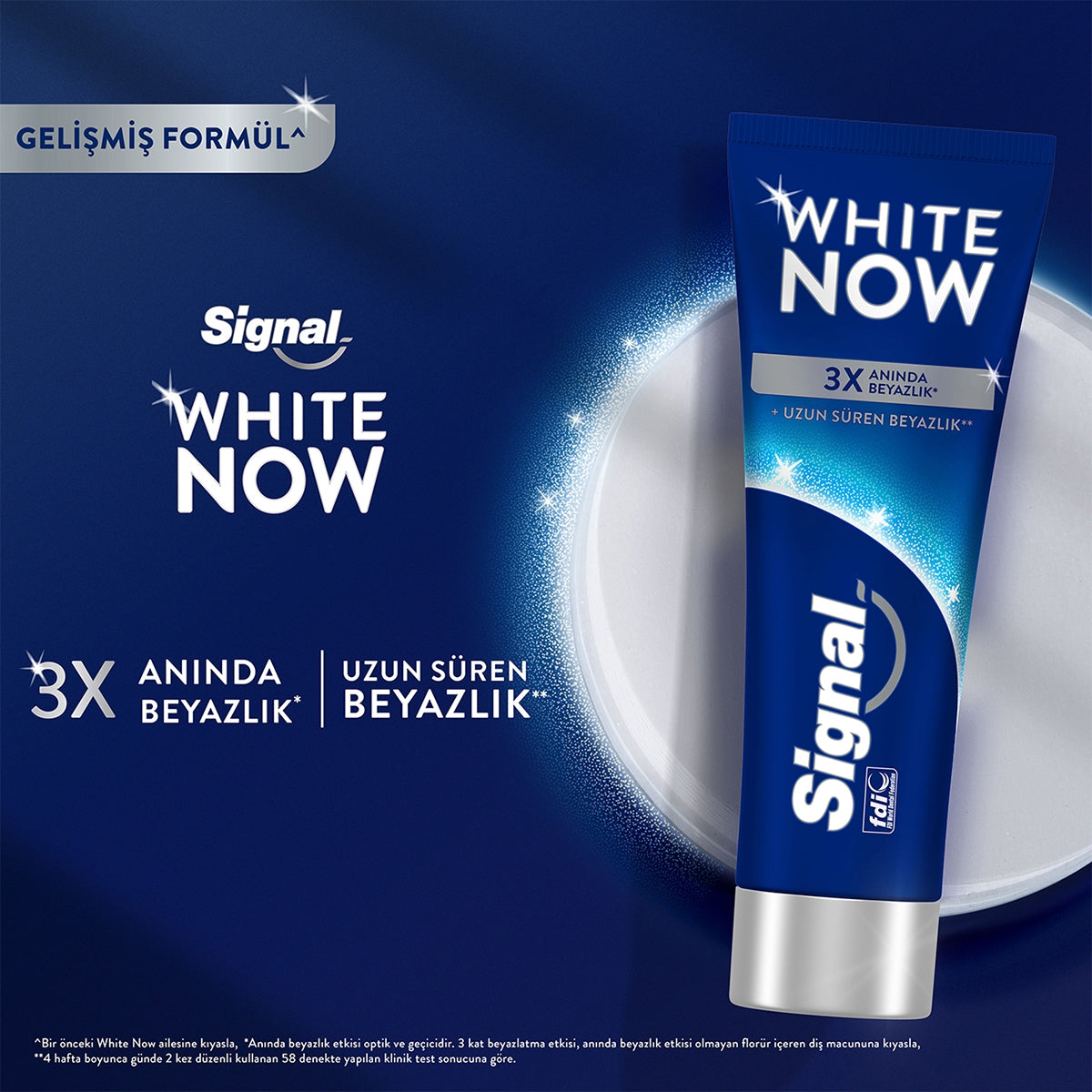 White Now Anında Beyazlık Diş Macunu 75 Ml