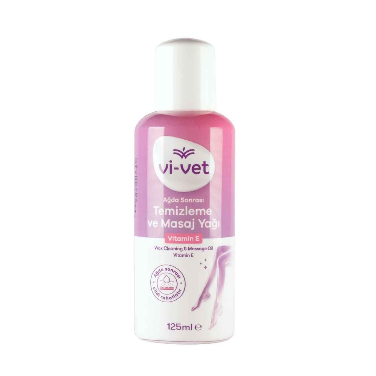 E Vitaminli Sir Ağda Temizleme Ve Masaj Yağı 125ml
