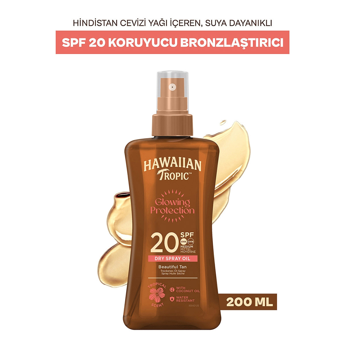 Güneş Yağı Spf20 200 ml