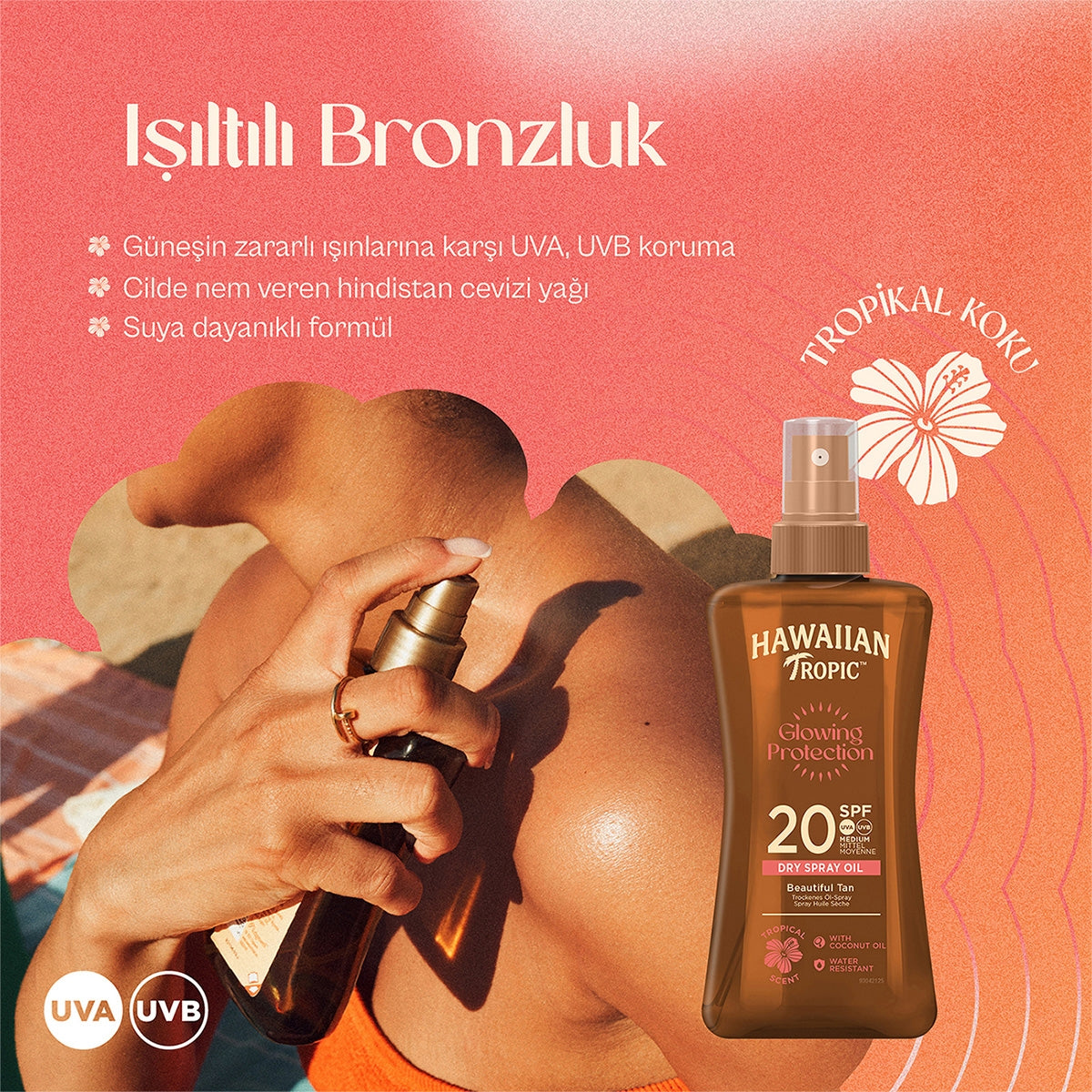 Güneş Yağı Spf20 200 ml