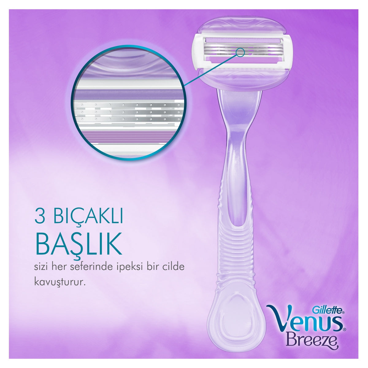 Breeze Kadın Tıraş Makinesi Yedekli