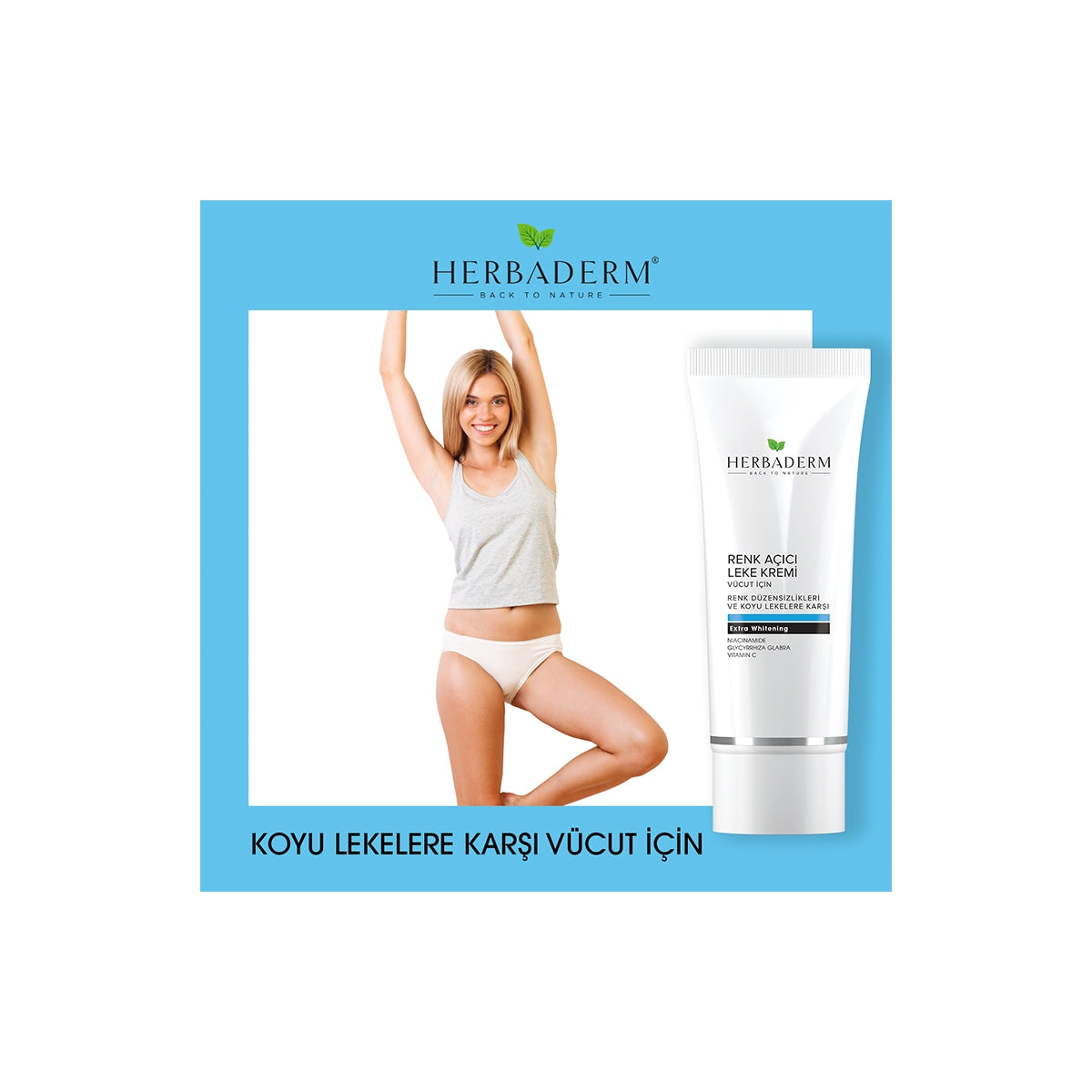 Vücut Beyazlatıcı Krem 55 ml