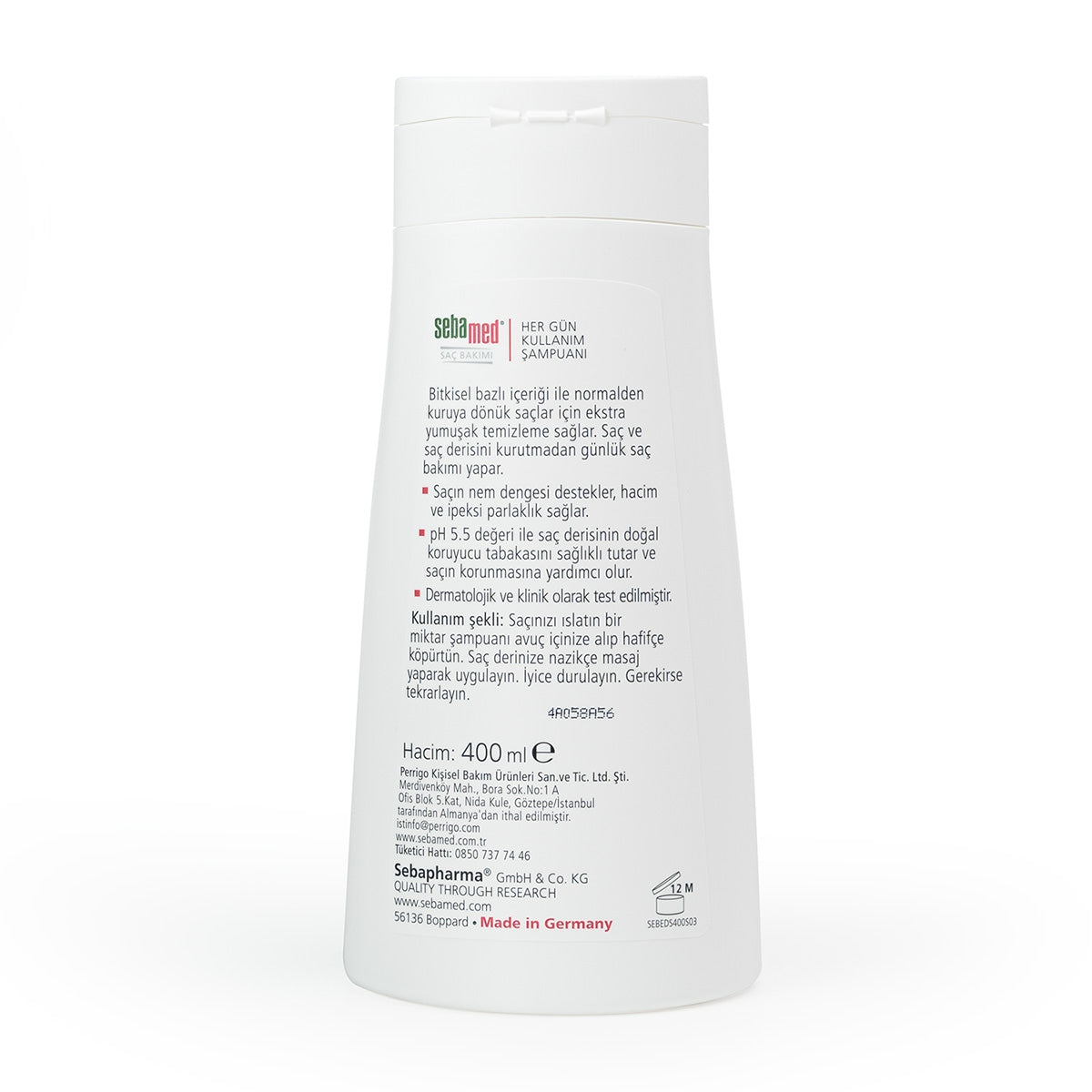 Günlük Kullanım Şampuan 400 ml
