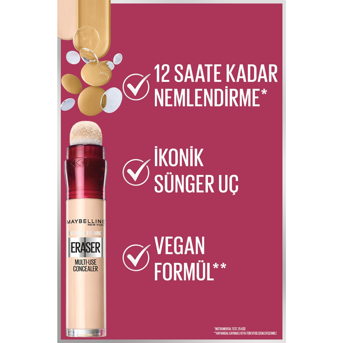 Instant Anti Age Eraser Kapatıcı 02 Nude