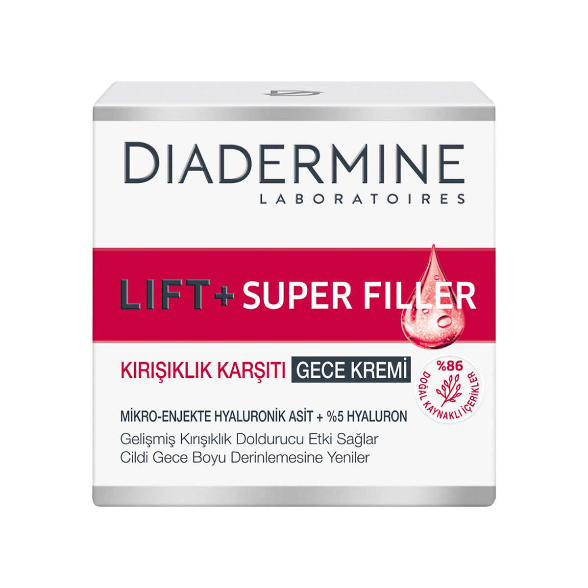 Superfiller Hyaluron Etkili Kırışık Karşıtı Gece Kremi 50 ml