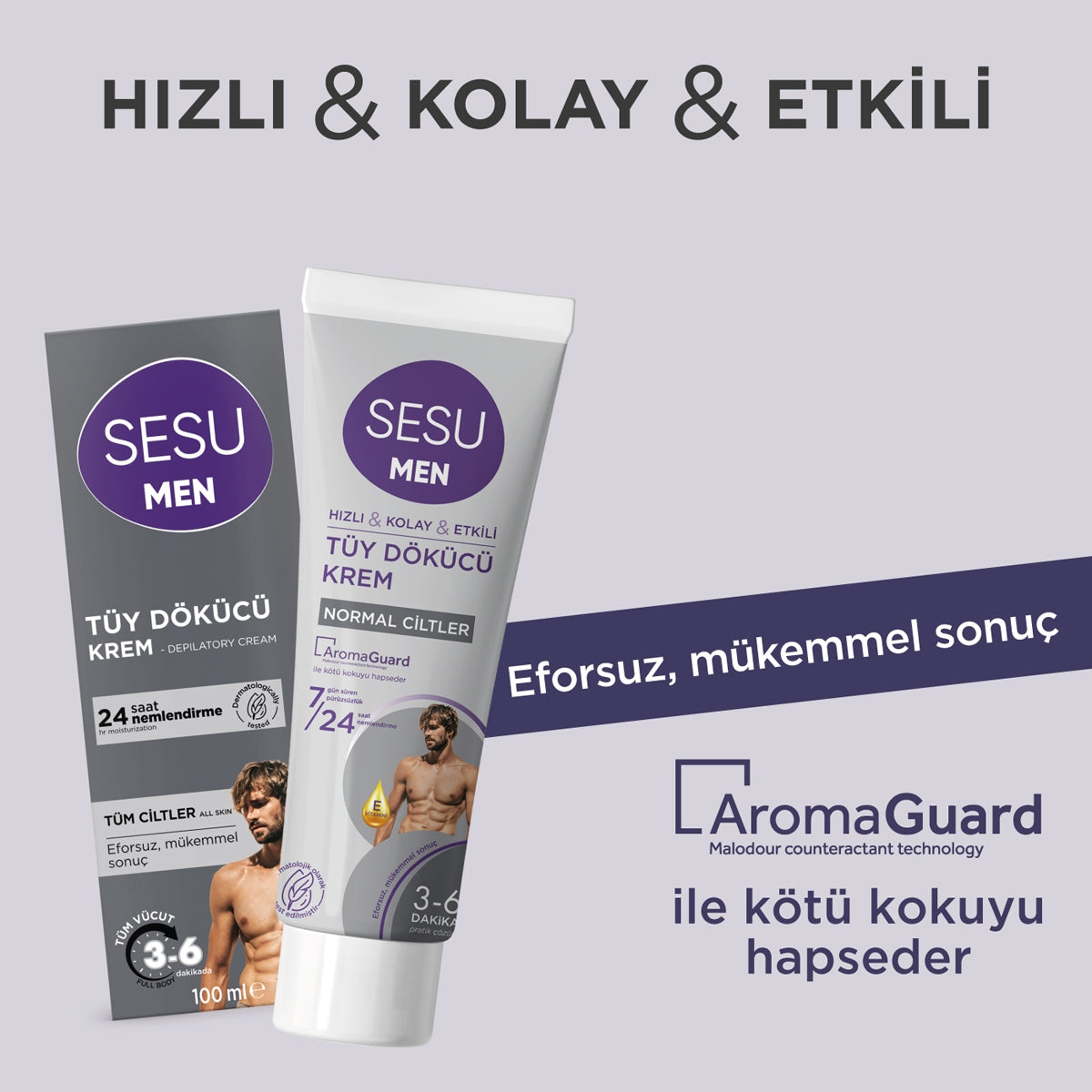 Men Tüy Dökücü Krem 100 ml