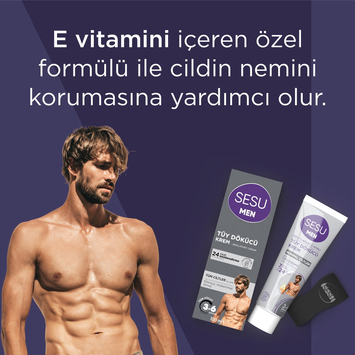 Men Tüy Dökücü Krem 100 ml