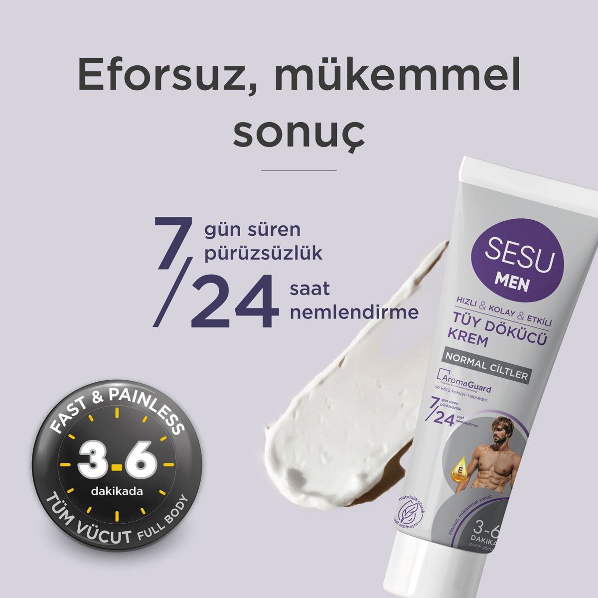 Men Tüy Dökücü Krem 100 ml