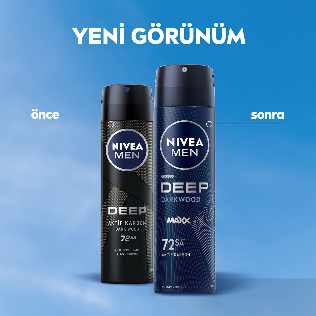 Erkek Deodorant Sprey Deep Dimension 150 ml