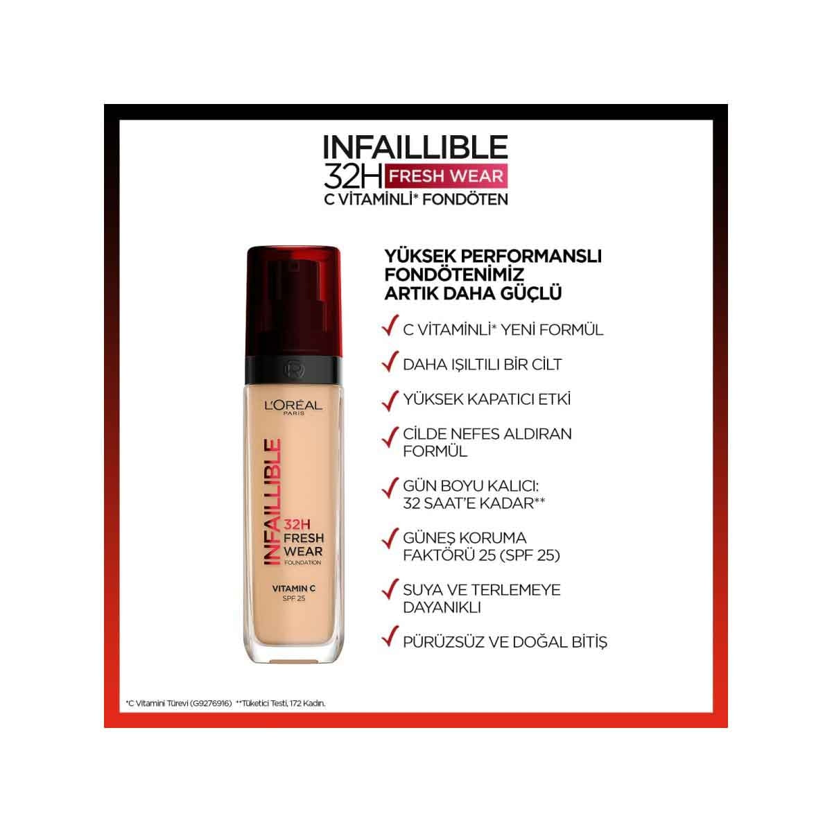 Infaillible Fondöten - Sable/Sand 220