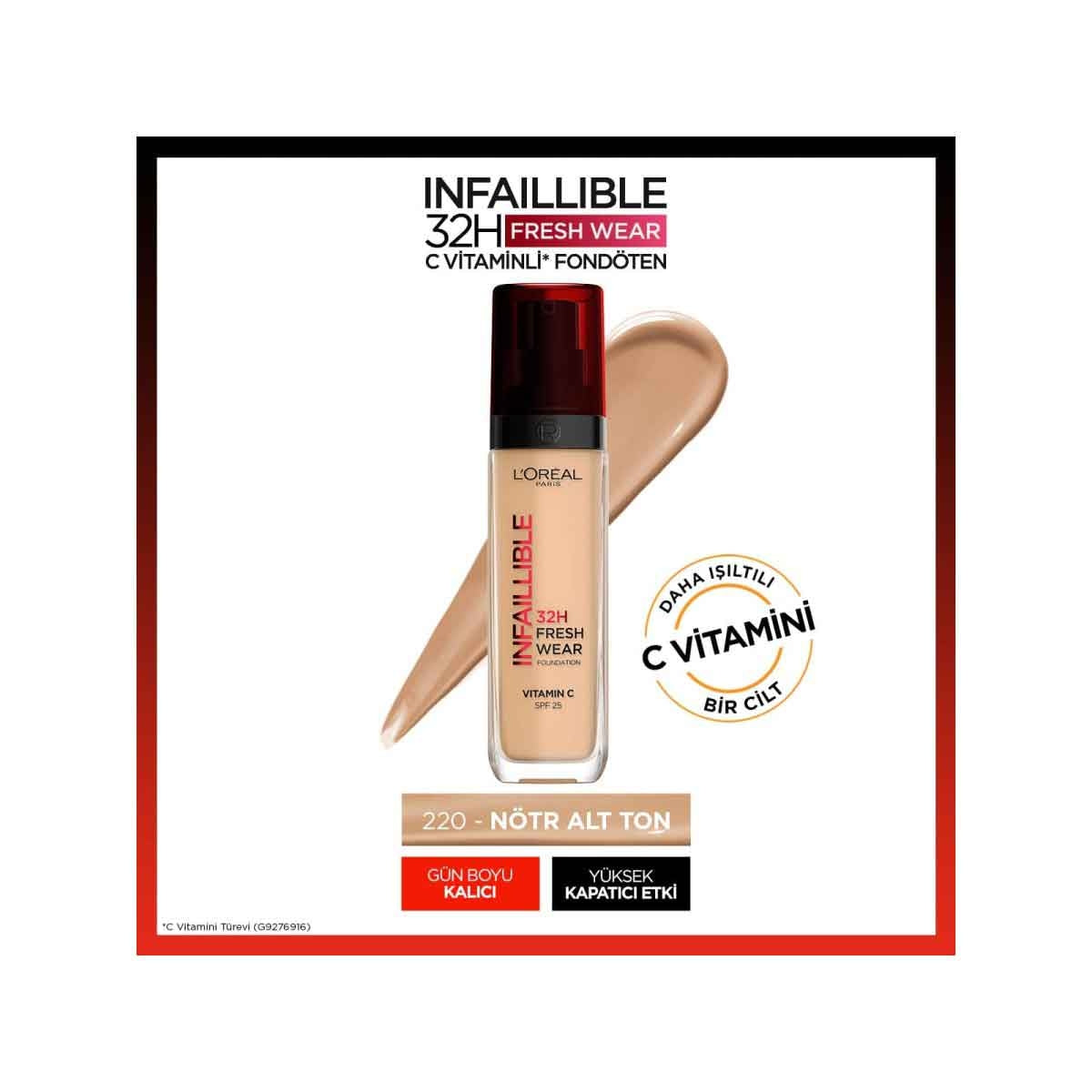 Infaillible Fondöten - Sable/Sand 220