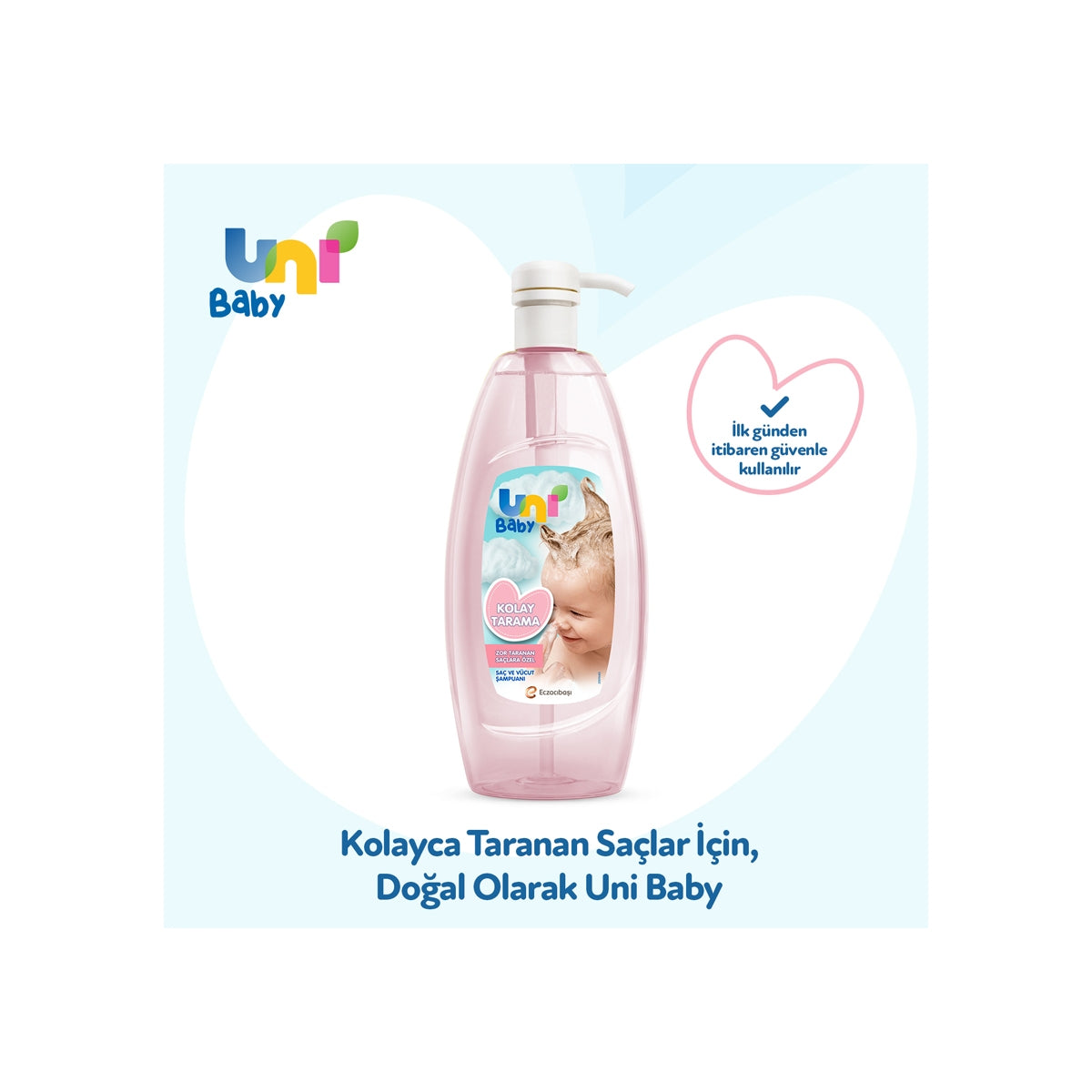 Kolay Tarama Saç ve Vücut Şampuanı 700 ml