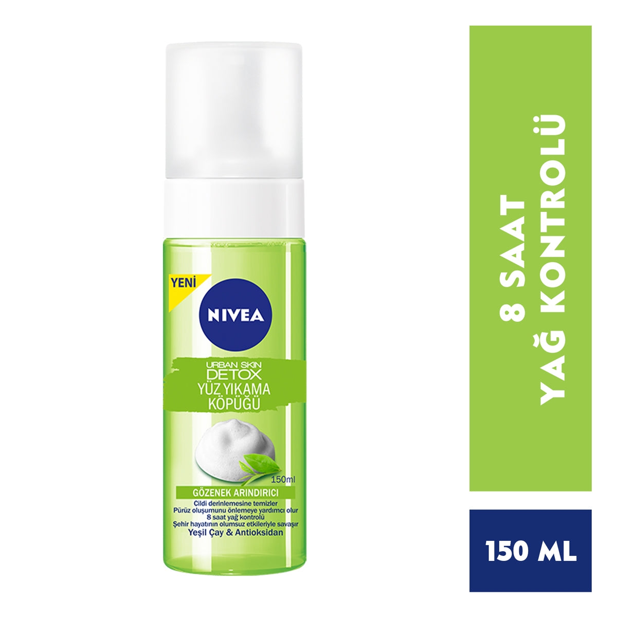 Urban Skin Detox Yüz Yıkama Köpüğü 150ml