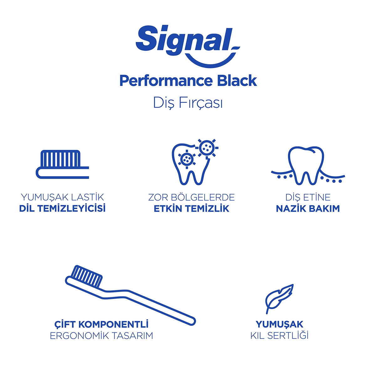 DİŞ FIRÇASI BLACK PERFORMANCE 1+1