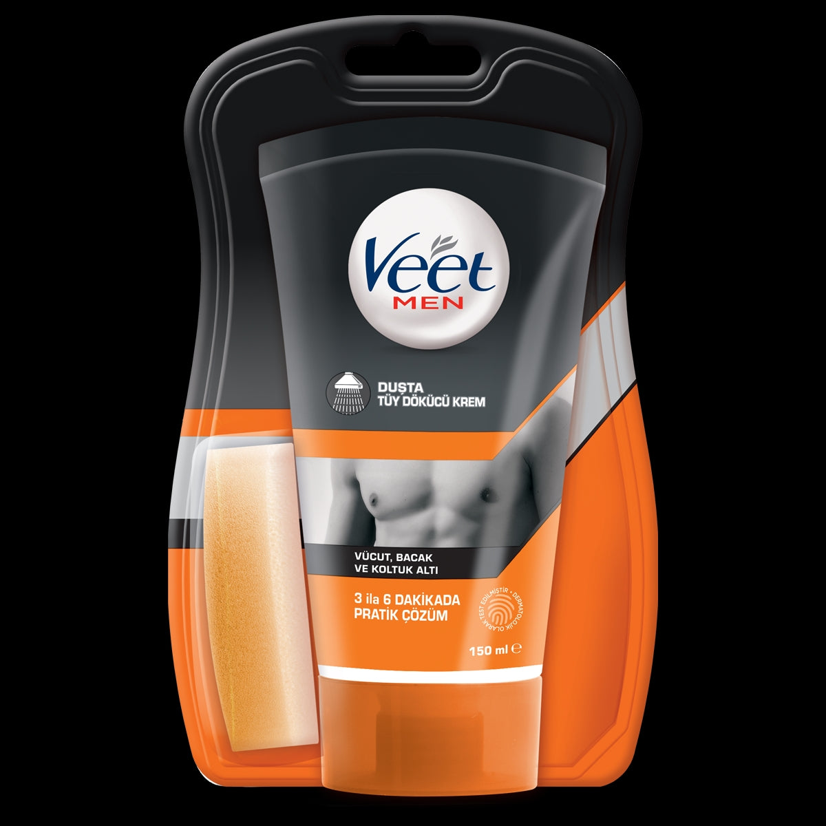 Men Duşta Tüy Dökücü Krem 150 ml