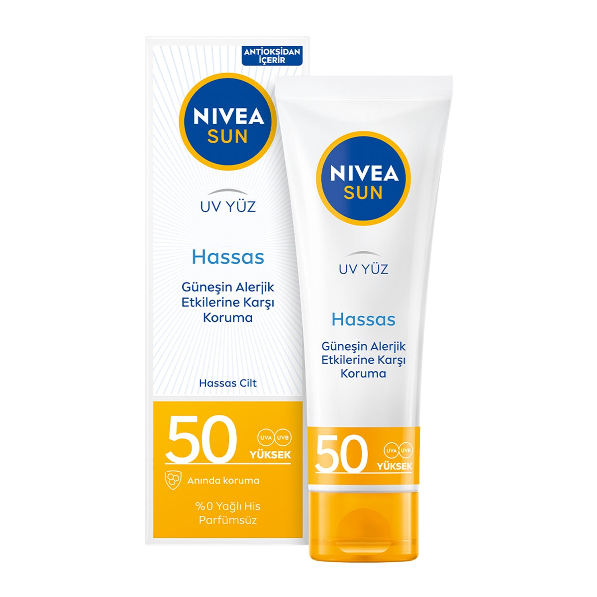 Yüz Koruma Ultra Hassas Spf 50 +50 ml