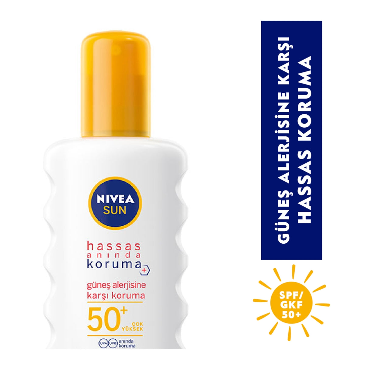 Sprey Hassas Güneş Alerji Koruma Spf 50+ 200 ml