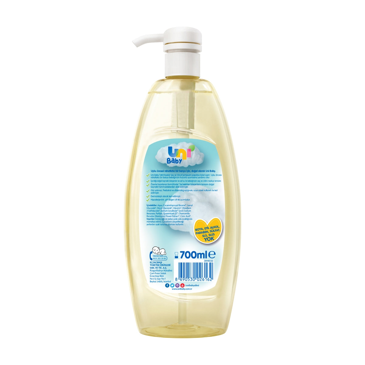 Tatlı Rüyalar Şampuanı 700 ml