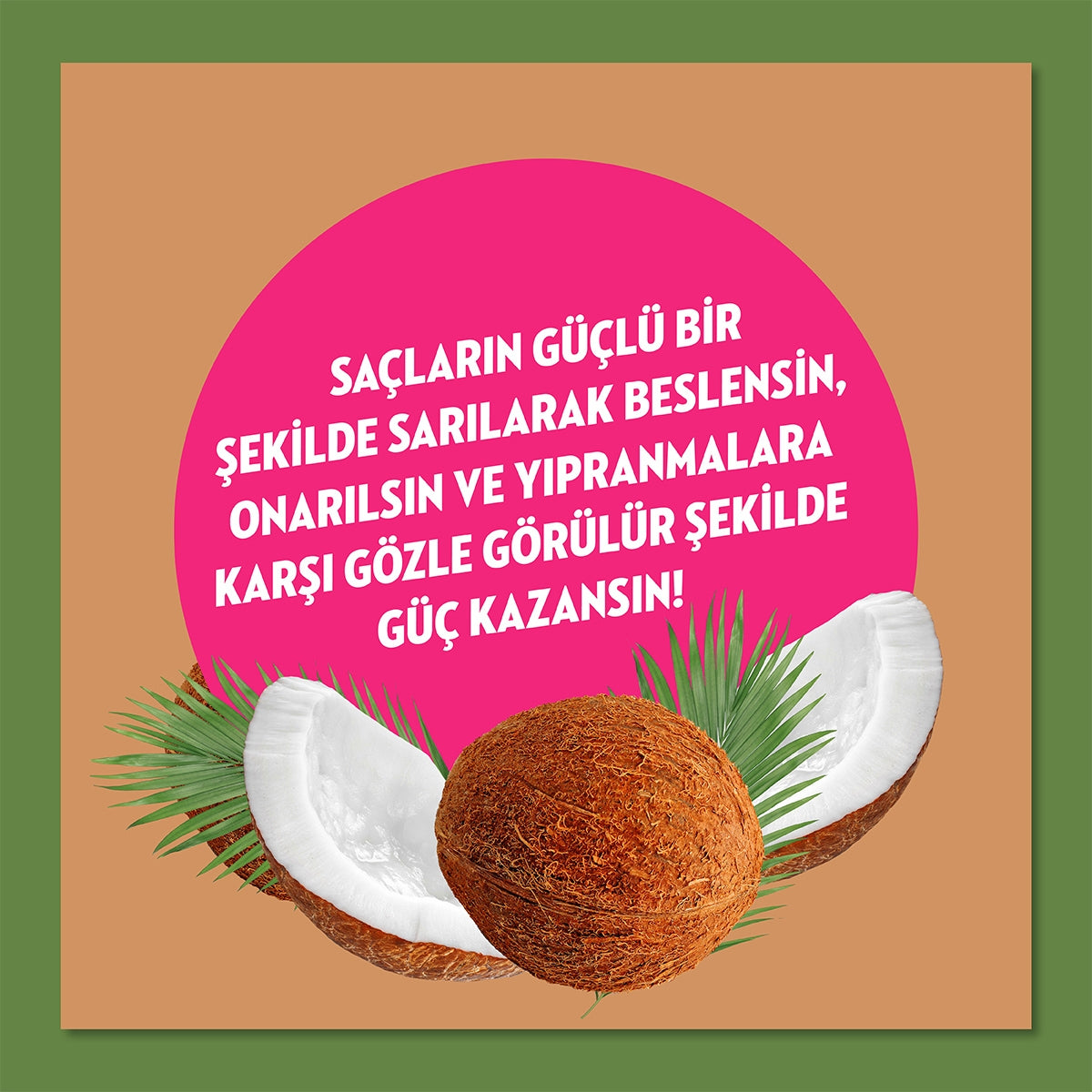 Doğanın Enerjisi Saç Kremi Coconut 350 ml