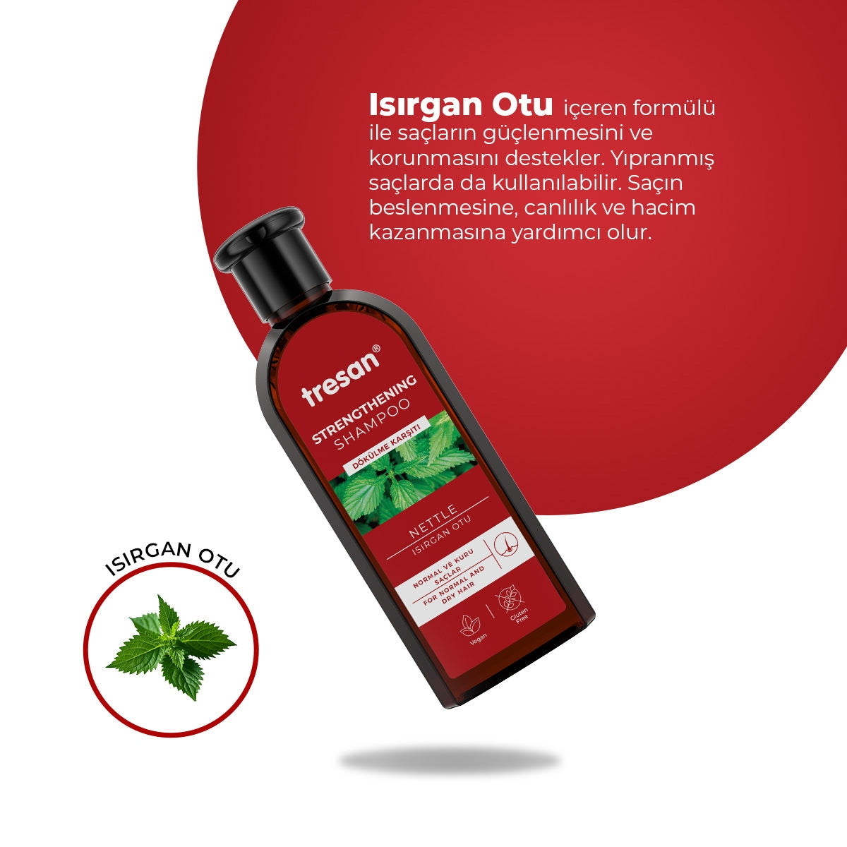 Dökülme Karşı Isırgan Otu Güçlendirici Bakım Şampuanı 300 ml
