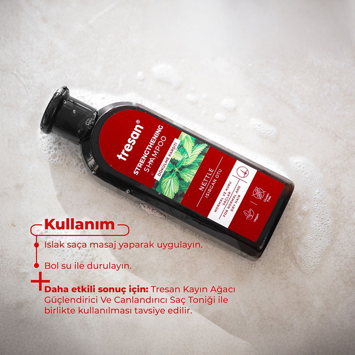 Dökülme Karşı Isırgan Otu Güçlendirici Bakım Şampuanı 300 ml