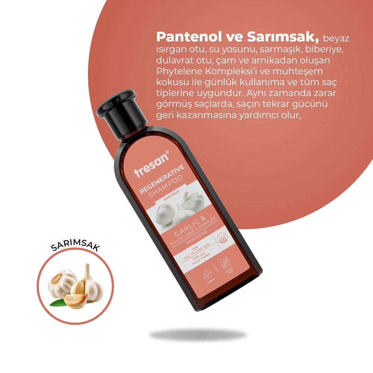 Sarımsak Onarıcı Bakım Şampuanı 300 ml