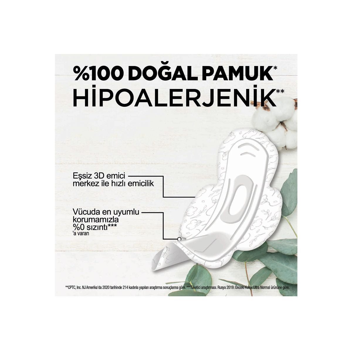 Hiyjenik Ped Natural Uzun 16'lı