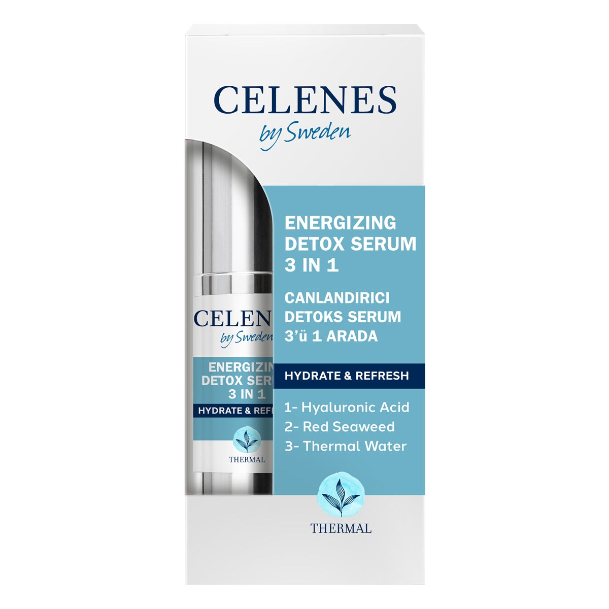 Thermal Canlandırıcı Detox Serum 3'ü 1 Arada 30 ml