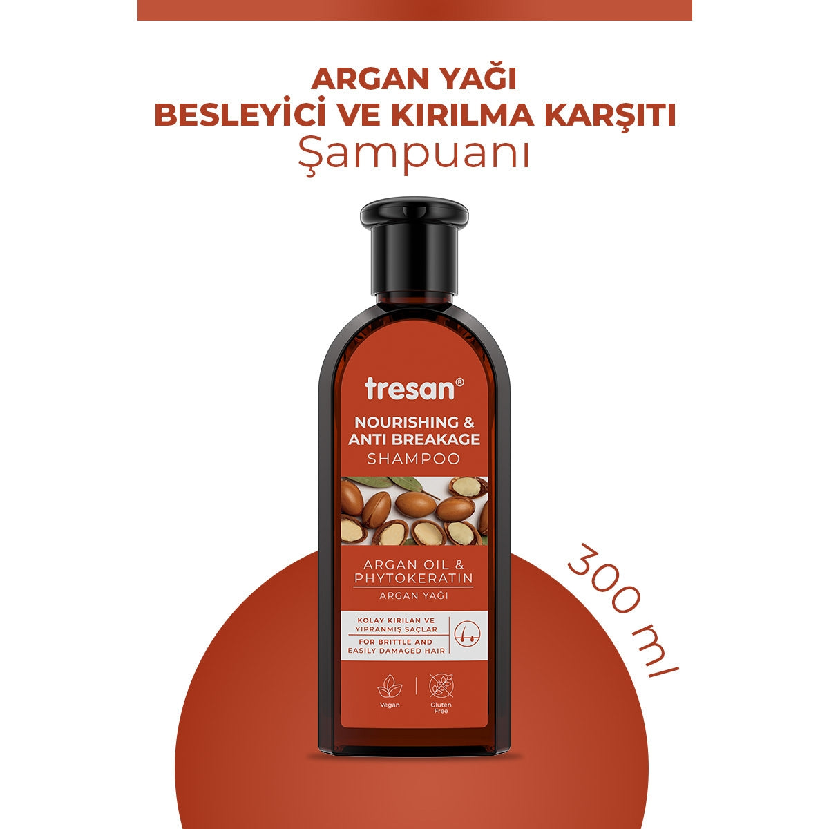 Argan Yağı Besleyici Kırılma Karşıtı Şampuan 300 ml