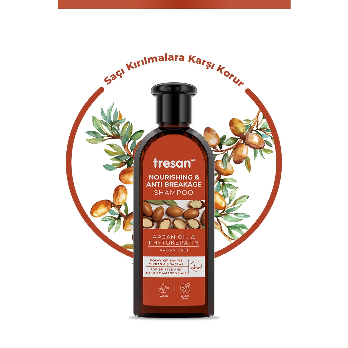 Argan Yağı Besleyici Kırılma Karşıtı Şampuan 300 ml