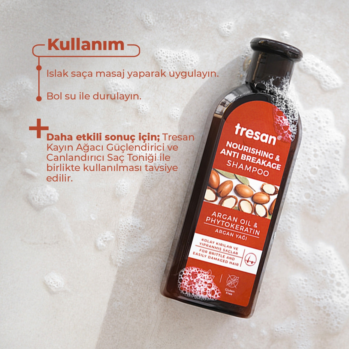 Argan Yağı Besleyici Kırılma Karşıtı Şampuan 300 ml