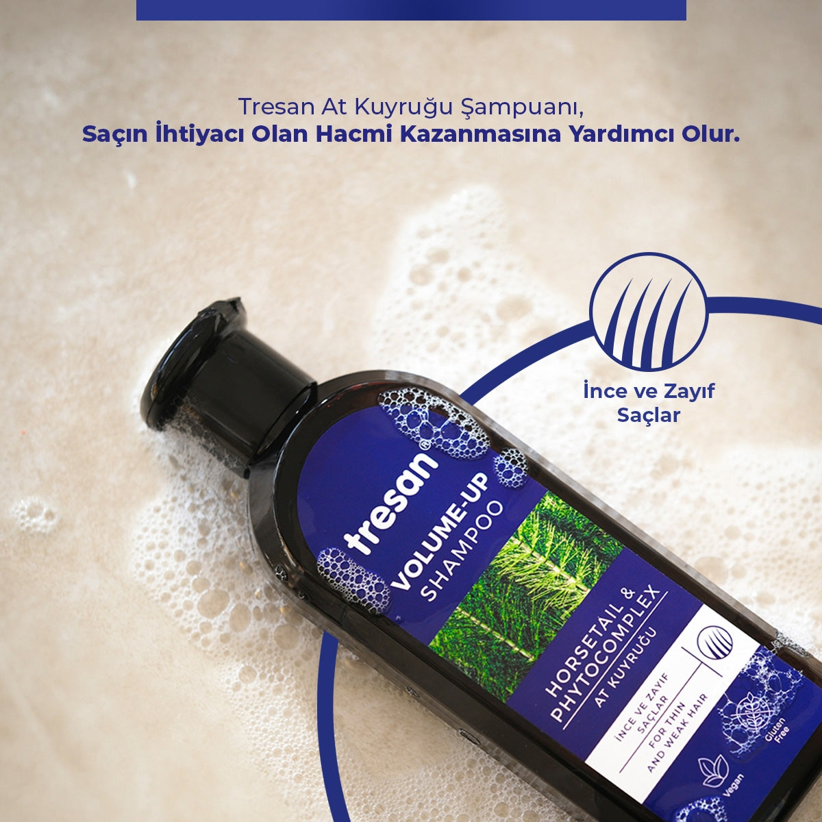 At Kuyruğu Hacimlendirici Bakım Şampuan 300 ml