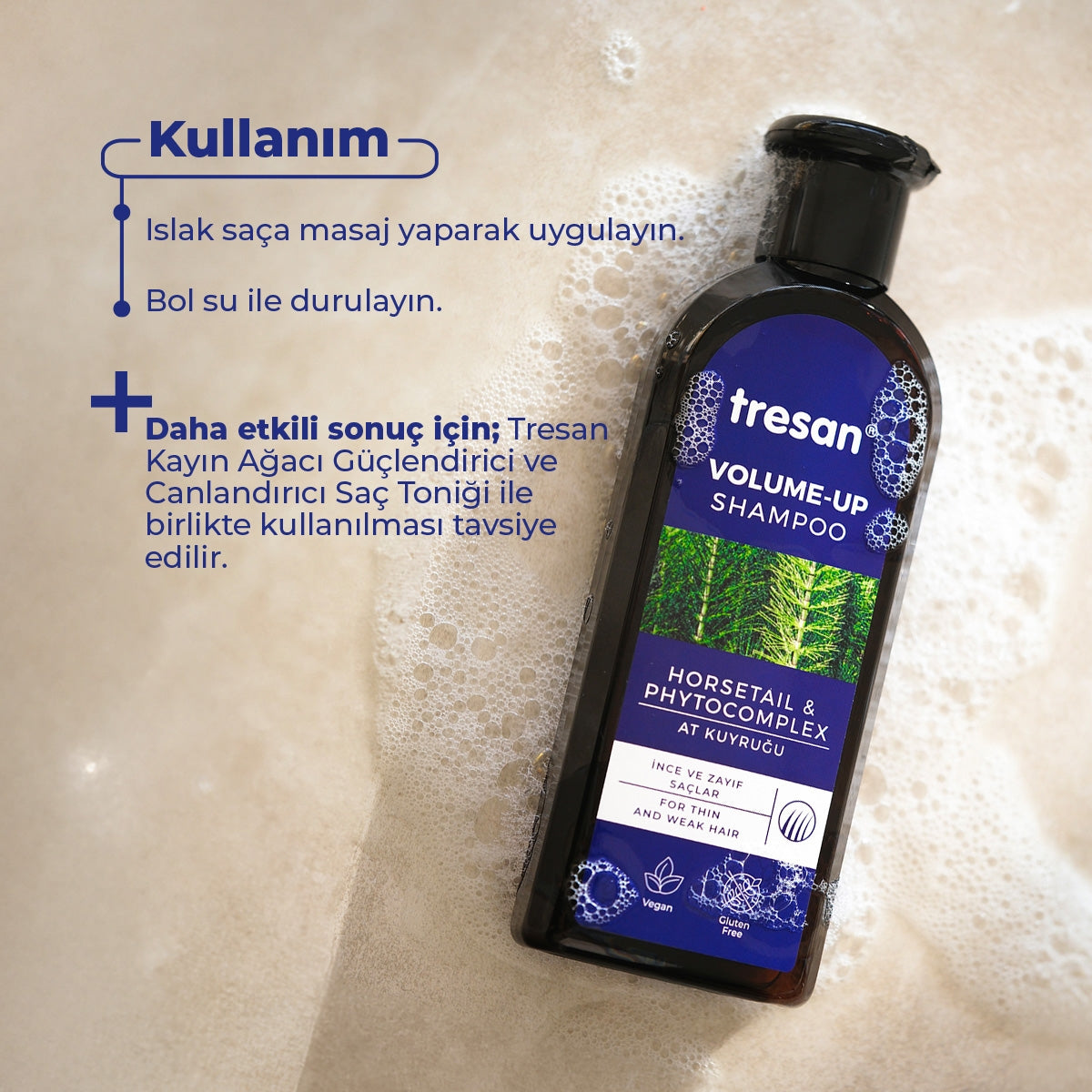 At Kuyruğu Hacimlendirici Bakım Şampuan 300 ml