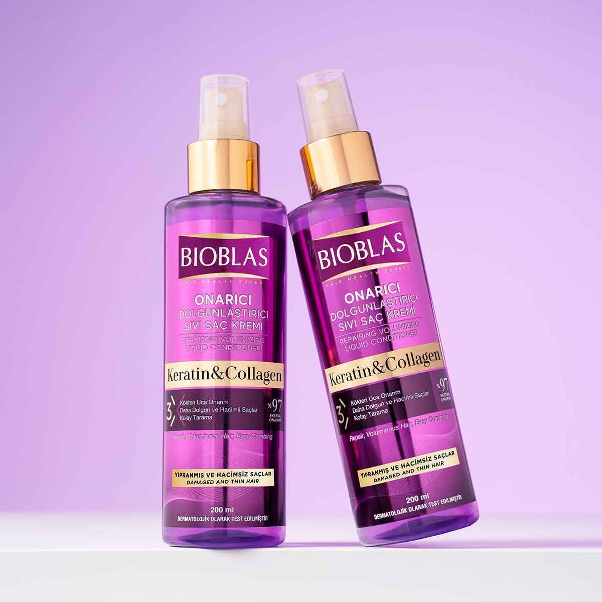 Kolajen ve Keratin Sıvı Saç Kremi 200 ml