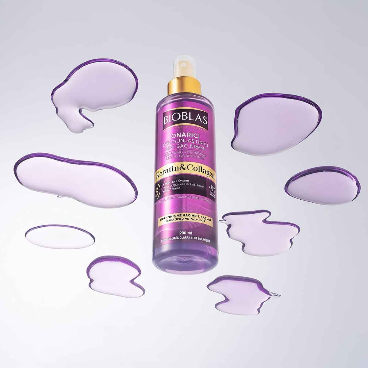 Kolajen ve Keratin Sıvı Saç Kremi 200 ml