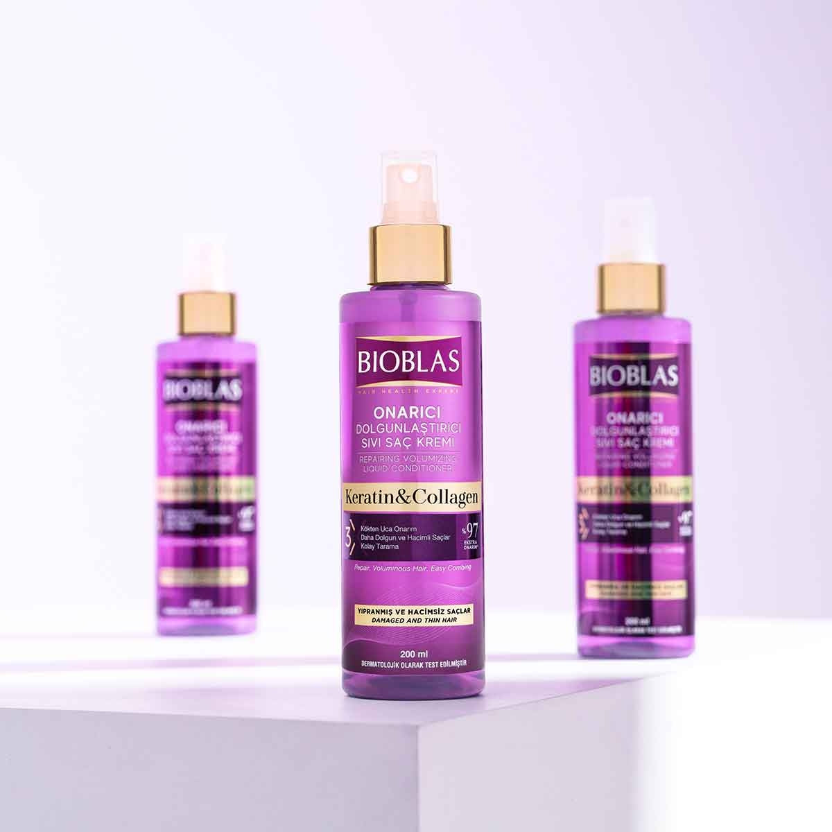 Kolajen ve Keratin Sıvı Saç Kremi 200 ml