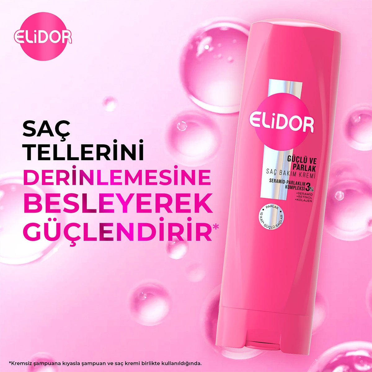 Saç Kremi Güçlü ve Parlak 350 ml