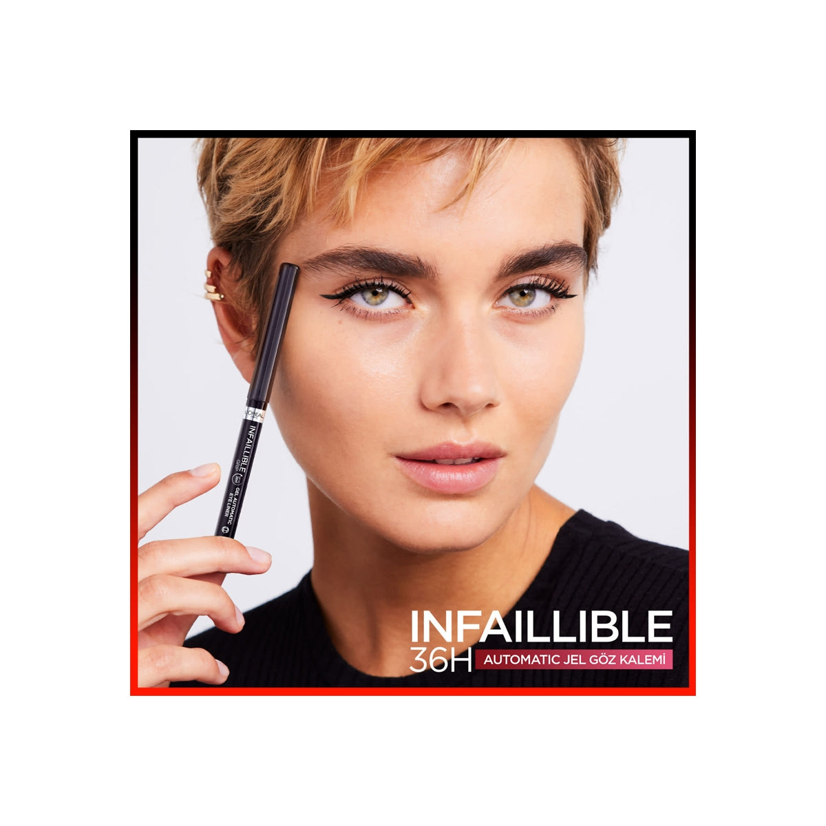 Göz Kalemi Infalible Gel Auto Intense Black 001