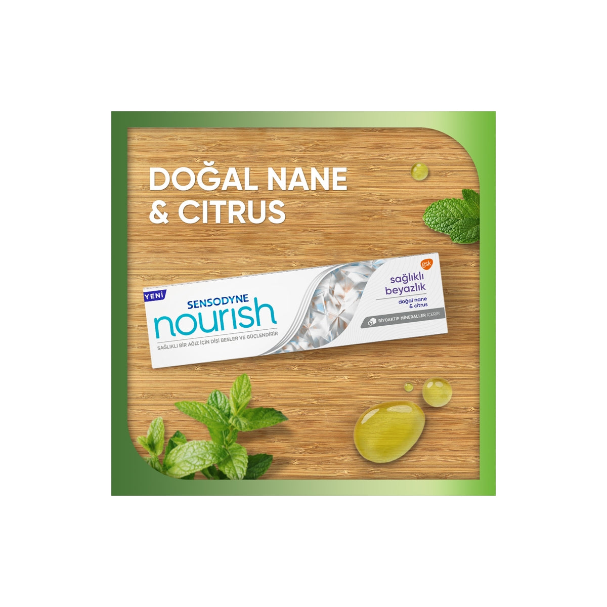 Diş Macunu Nourish Sağlıklı Beyazlık 75 ml