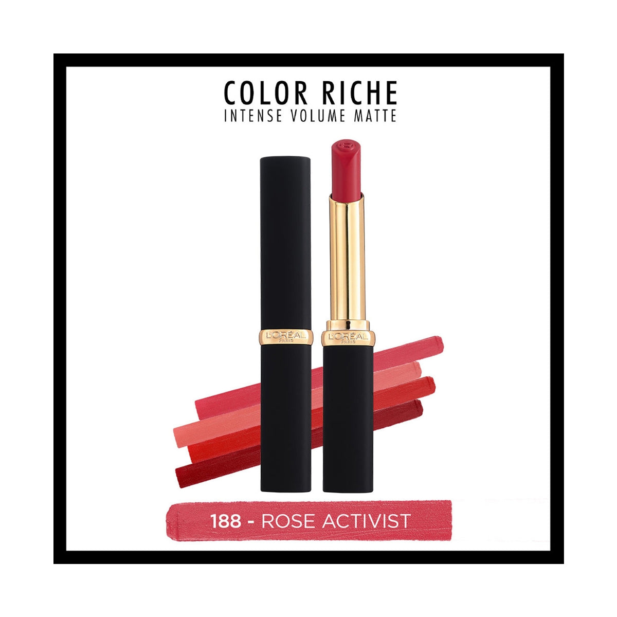 Color Riche Intense Volume Matte Ruj 188 Rose Activist