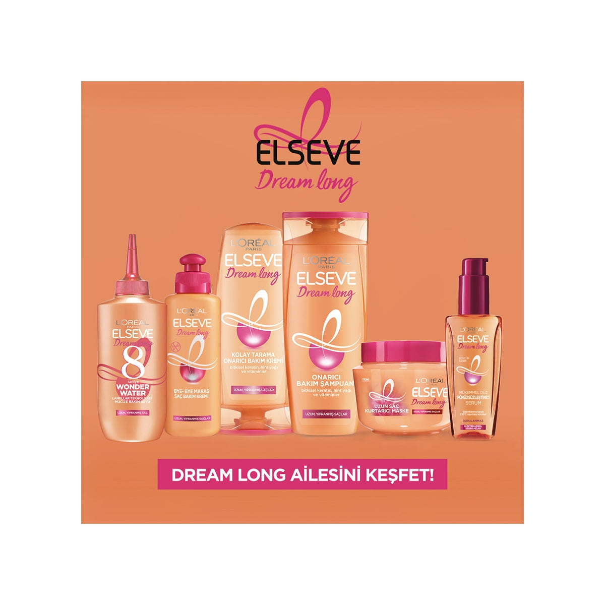 Şampuan Dream Long 390 ml