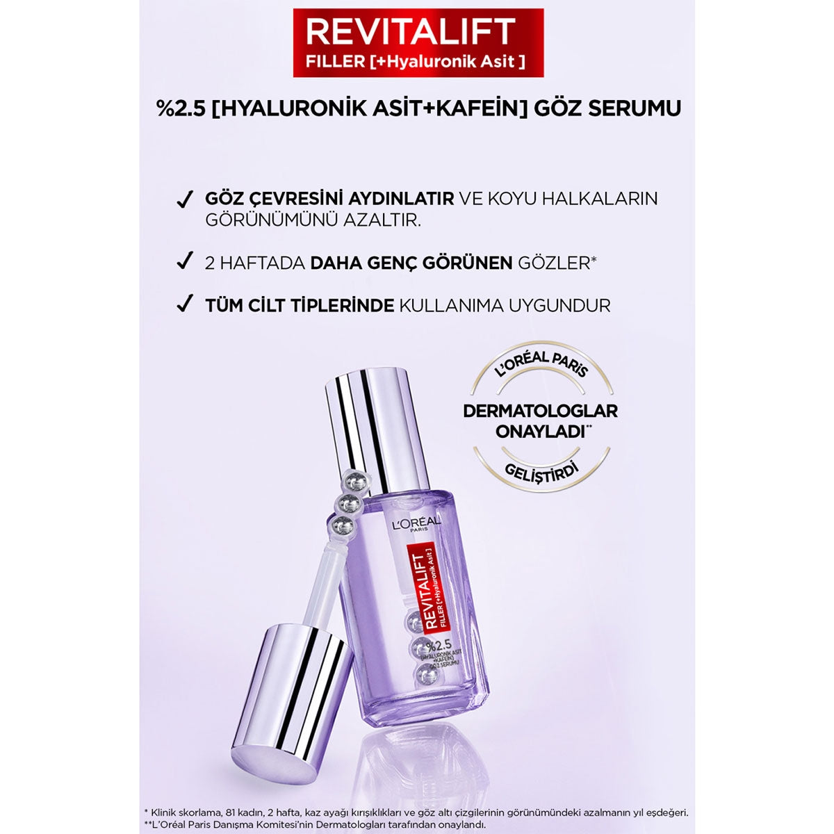 Göz Bakım Serumu Revitalift Filler 20 ml