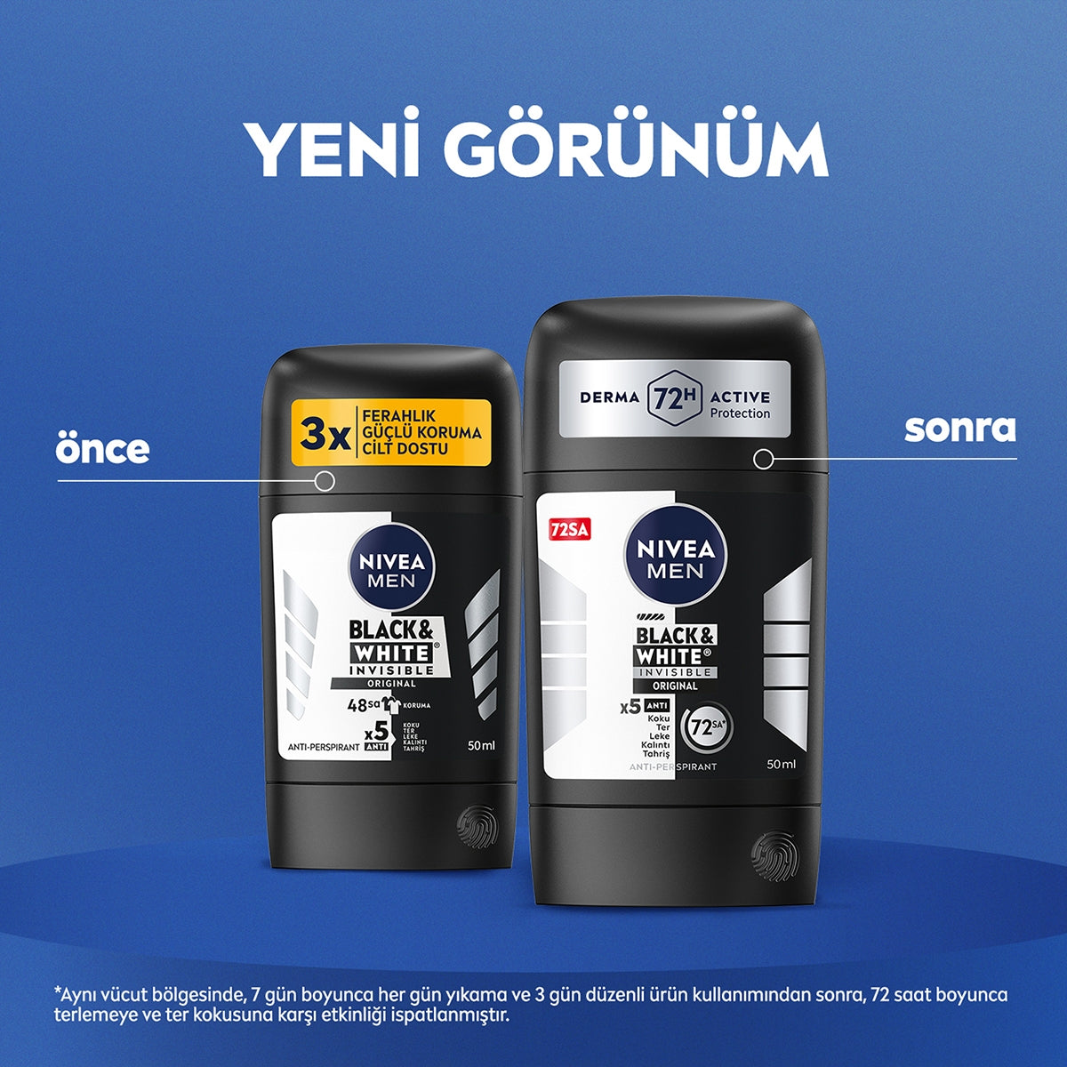 Black and White Original Erkek Stick 50 ml