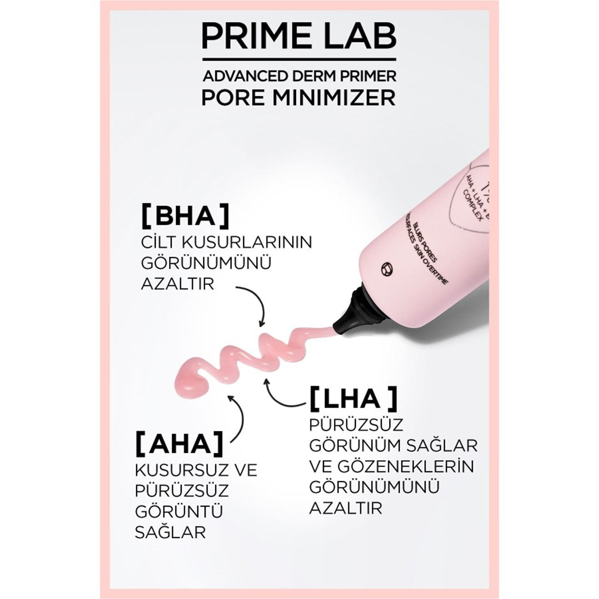 Makyaj Bazı Prime Lab Advanced Derm Primer 24H Pore Minimizer