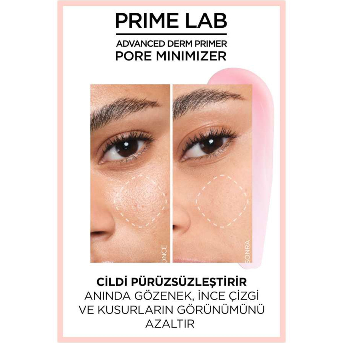 Makyaj Bazı Prime Lab Advanced Derm Primer 24H Pore Minimizer
