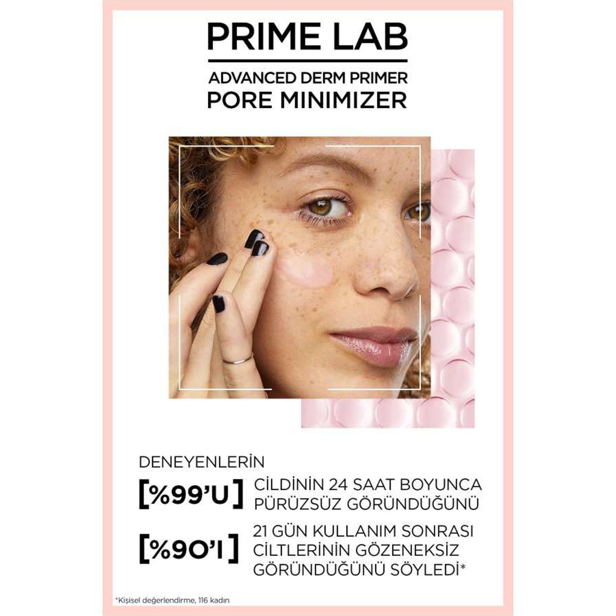 Makyaj Bazı Prime Lab Advanced Derm Primer 24H Pore Minimizer